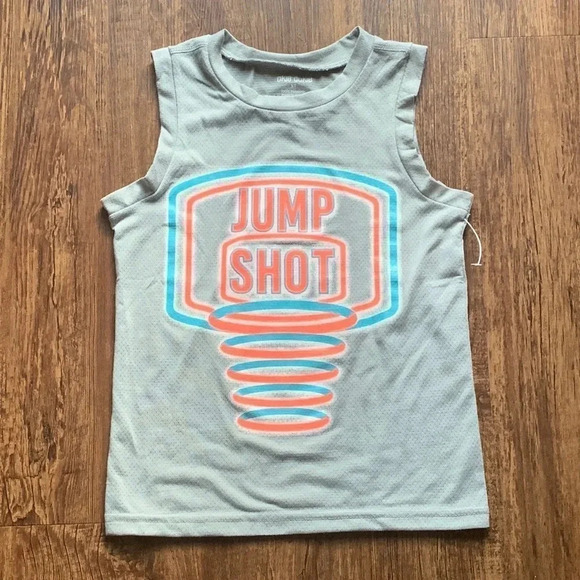 Boy’s Okie Dokie Mesh Basketball Tank Tee - Picture 1 of 5